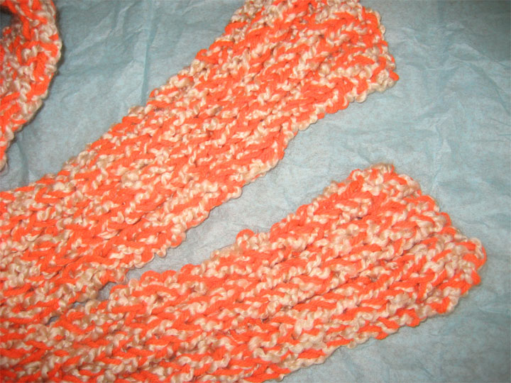 Knitted Scarf for Kalli