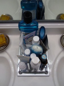 Listerine in the Tray