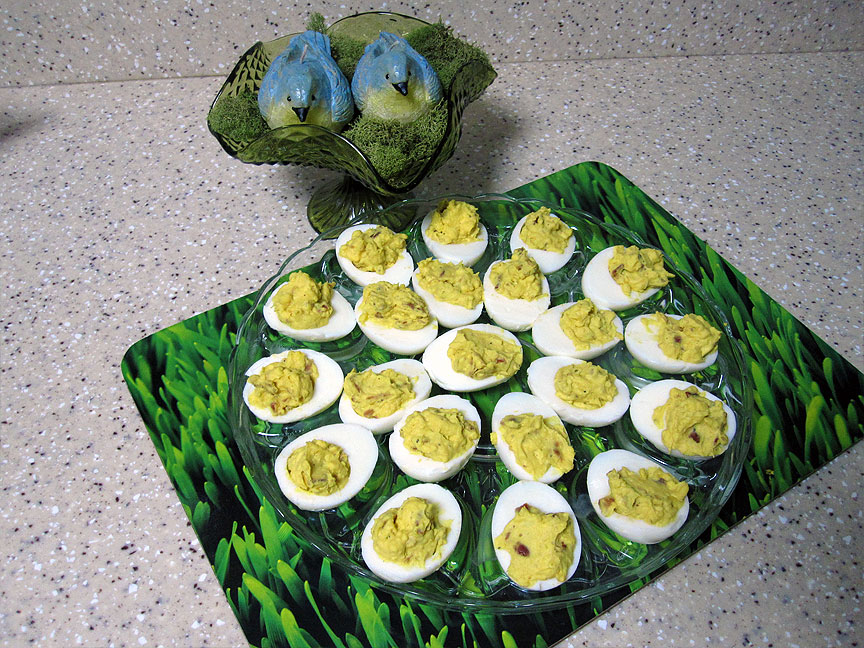 Deviled Eggs – with Bacon!